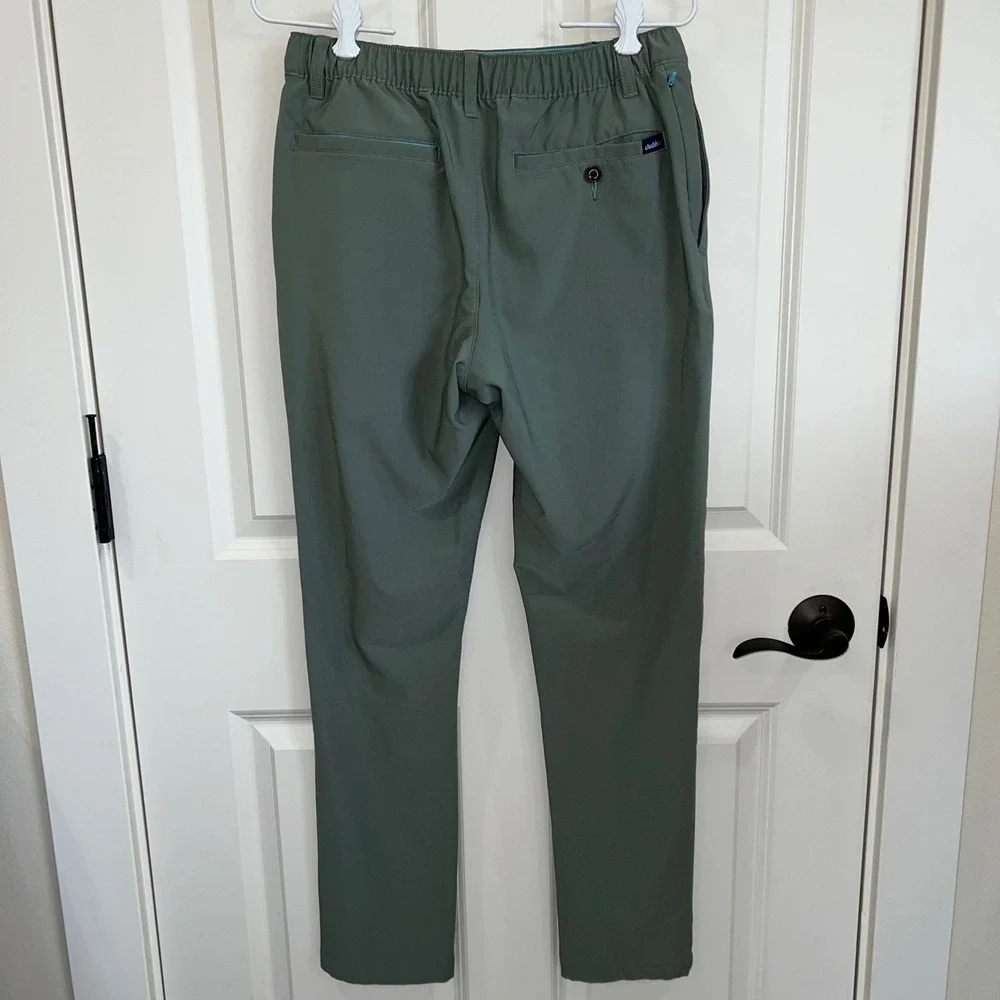 Chubbies Men's‎ The Travertines Everywear Pants Size Small Green